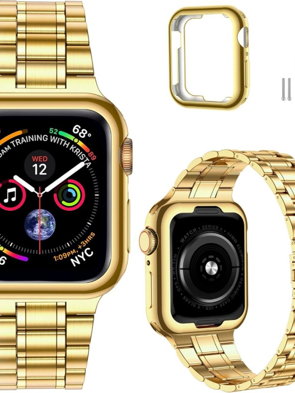 Stainless Steel Bands for Apple Watch 45mm 44mm 42mmSeries 3/2/1